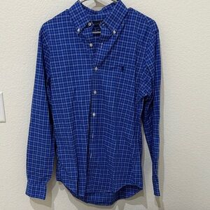 Ralph Lauren Men's Button down plaid Shirt